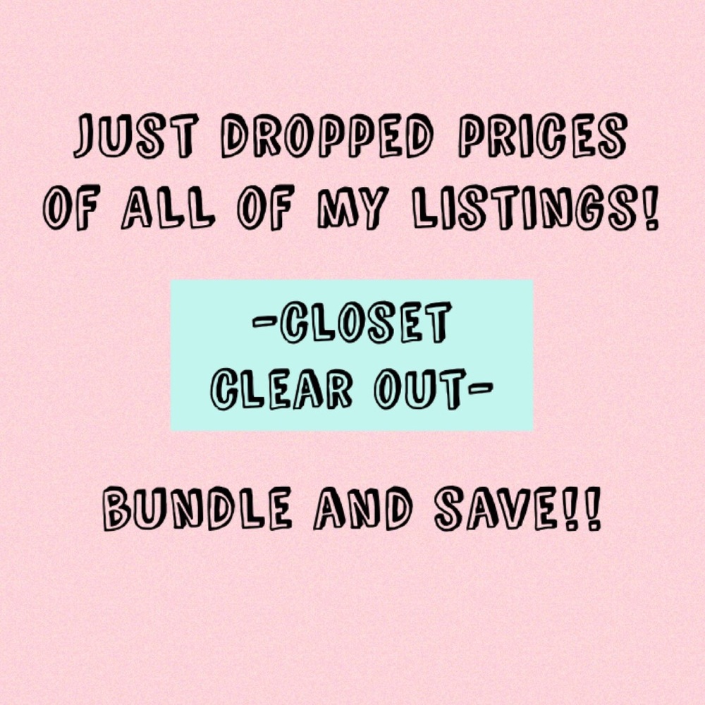 closet clear out!!